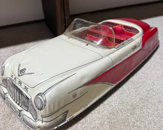 Marx "Sportster" Tin Lithographed Convertible Toy Car