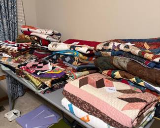 Collection of Handmade Quilts (including Queen Size)