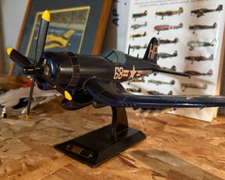Vought F4U-4 Corsair Model Airplane