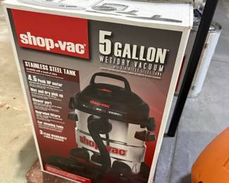Shop-Vac 5 Gallon Stainless Steel Wet/Dry Vacuum