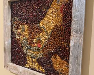 Seed Mosaic Portrait