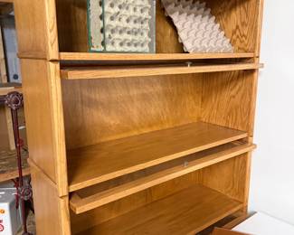 Oak Barrister Bookcase