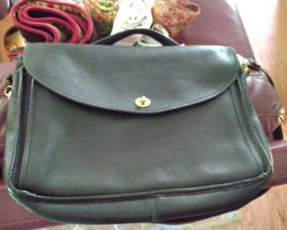 Laura USA Leather satchel.