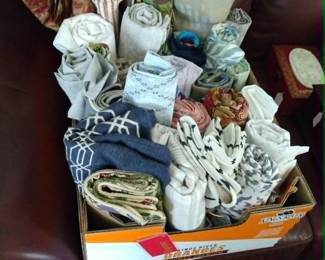 High-end linens, Ralph Lauren, Pottery Barn, and more!