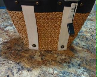 Banana Republic tote.