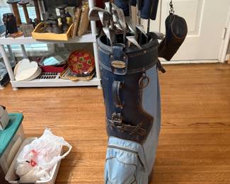 Vintage golf clubs