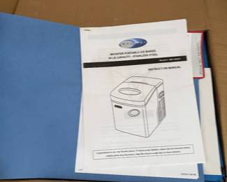 Icemaker that has never been taken out of the box