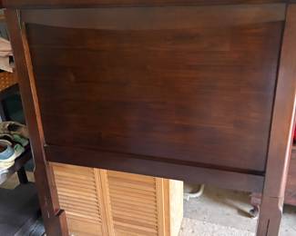 Mid-century twin bedframe all pieces are included
