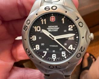 Winger Swiss military watch