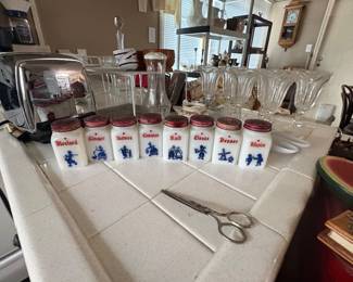 Vintage spice holders