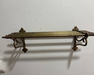 Brass Vintage towel holder