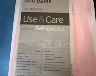 Refrigerator information
