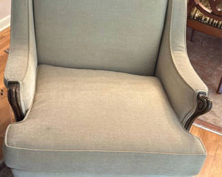 Lot 11: Upholstered Armchair