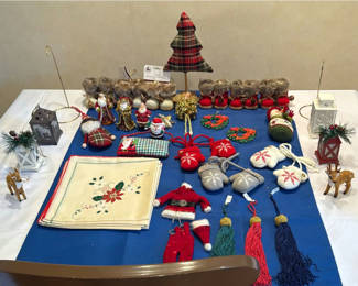 Lot 13: Assorted Christmas Holiday Decorations