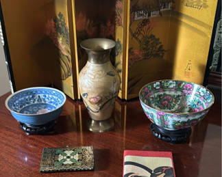Lot 74: Collection of Asian Decor