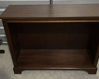 Lot 211: Two Wooden Cabinets and Matching Wooden Panel