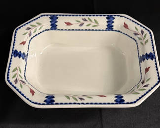 Lot 220: Adams Lancaster Rectangular Ceramic Dish
