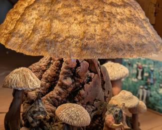 Magic mushroom lamp