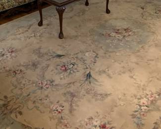 9' x 12' ORIENTAL RUG: $350
