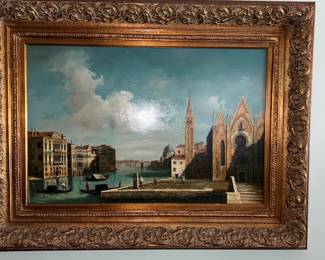 VENICE PAINTING (24" x 36"): $400