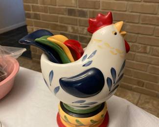 Ceramic Rooster Pitcher