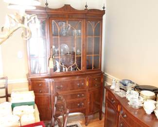 Morganton hutch China cabinet