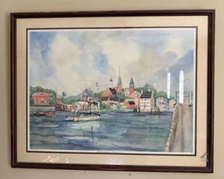 Nancy L. Rogers "Trent River Waterfront - New Bern, NC"
