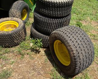 Weighted Wheels for Mower