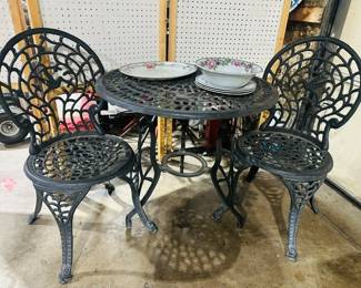 Iron Patio Set