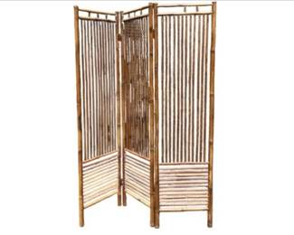 Bamboo Screen - Three Part Hinged