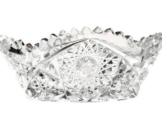 American Pressed Glass Oblong Bowl