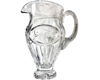Gorham Cut Crystal Pitcher - Victoria's Garden Pattern