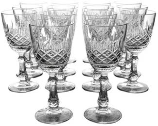 Cut Crystal Cordials - Set Of 14