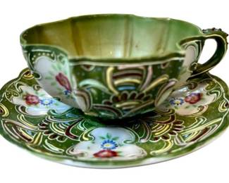 Japanese Porcelain Teacup & Saucer