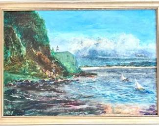 Original Painting By Robert Johnson, Signed
