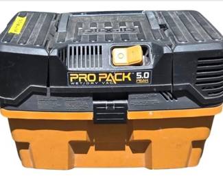 Pro Pack 5.0 Wet Dry Vac