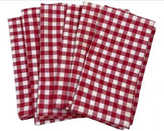 Festive Gingham Napkins