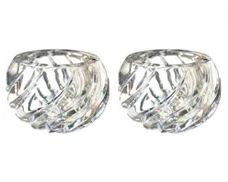 Gorham Cut Crystal Votives