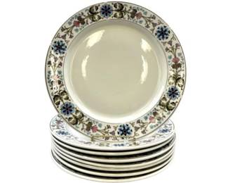 Villeroy & Boch Chateau Floral Border Dessert Plates
