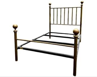 Vintage Brass Bed Of Virginia Bed Frame With Classic Headboard
