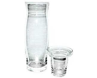 PartyLite Naturally Modern Votive Holder - 9.75 Tall - With Box