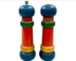 Olde Thompson Wooden Salt & Pepper Grinder Set