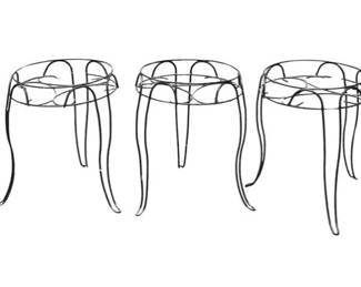 Three Plant Stands