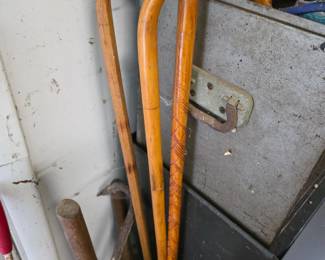 Wooden canes
