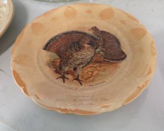 Advertising plate