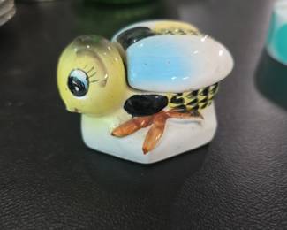 Anthropomorphic ceramic bee