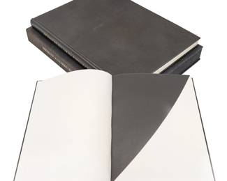 Lot 1032 Ellsworth Kelly (American, 1923-2015) by Stéphane Mallarmé Lithograph and Letterpress on Vélin BFK Rives in Bound Book 1992, 'Un Coup De Dés Jamais N'