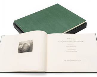 Lot 1060 Pablo Neruda (Chilean, 1904-1973) Photogravures by Edward Ranney 'Heights of Macchu Picchu', H 12" W 15"