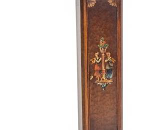 Lot 91 English Chippendale Style Oak Tall Case Clock 1925
