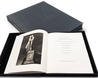 Lot 1064 Grisha Bruskin (Russian, B. 1945) Text by Anna Akhmatova Two Etchings on Paper 2000, 'Requiem', H 17.25" W 14.5"